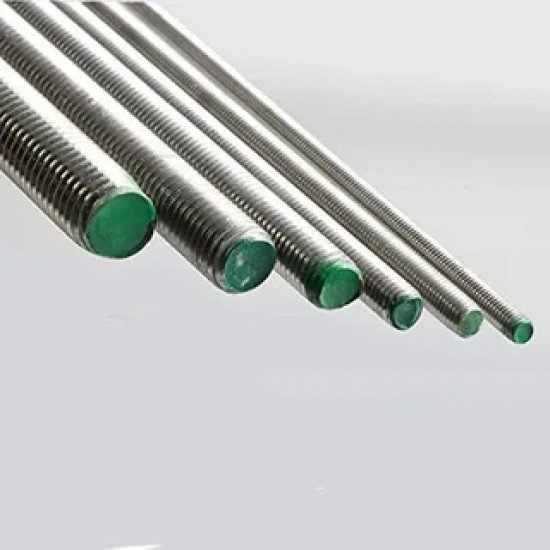 1/4"  DIN 976 PASLANMAZ İNOX UNC (KALIN DİŞ) GİJON A2 AISI 304 Kalite