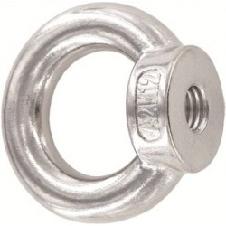 M10PASLANMAZİ NOX HALKALI SOMUN(DİŞİ MAPA AYBOLT) (A4) A4 AISI 316 Kalite DIN 582